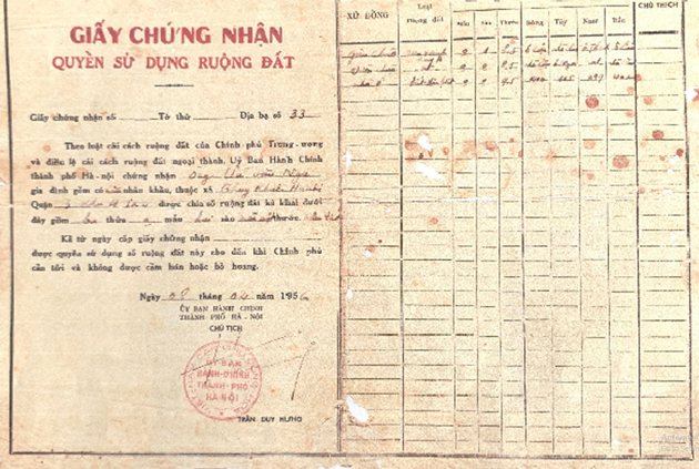 Tòa án nhân dân (TAND) thành phố Hà Nội đang trong quá trình thụ lý vụ việc tranh chấp 768m2 đất tại số 167 Thụy Khuê