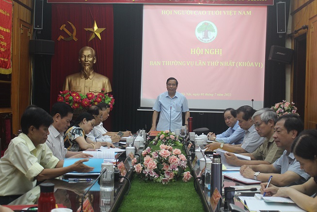 Chủ tịch Hội NCT Việt Nam chủ trì Hội nghị