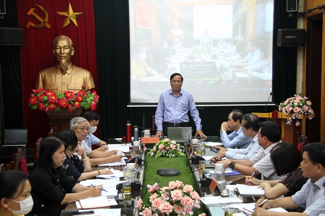 Chủ tịch Hội NCT Việt Nam Nguyễn Thanh Bình chủ trì Hội nghị