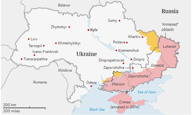 Nga dồn dập dội tên lửa vào Ukraine